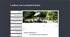 Desktop Screenshot of lerchenhof.org