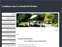 Tablet Screenshot of lerchenhof.org