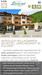 Mobile Screenshot of lerchenhof.it